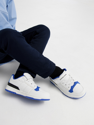 Nordbjørn Fido Sneakers, Hvit/Blå