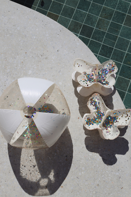 SUNNYLiFE Armpuffar, Cotton Candy Glitter