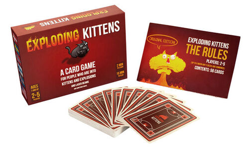 Exploding Kittens Nordic Original Edition Spel