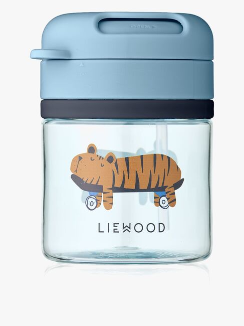 LIEWOOD Pavia Tritan Sugrörsmugg 280 ml, Fun/Beach blue
