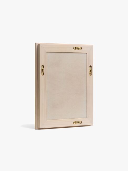 Minitude OLIVER  Öppningsbar Ram A4, 100 Ark, White wash