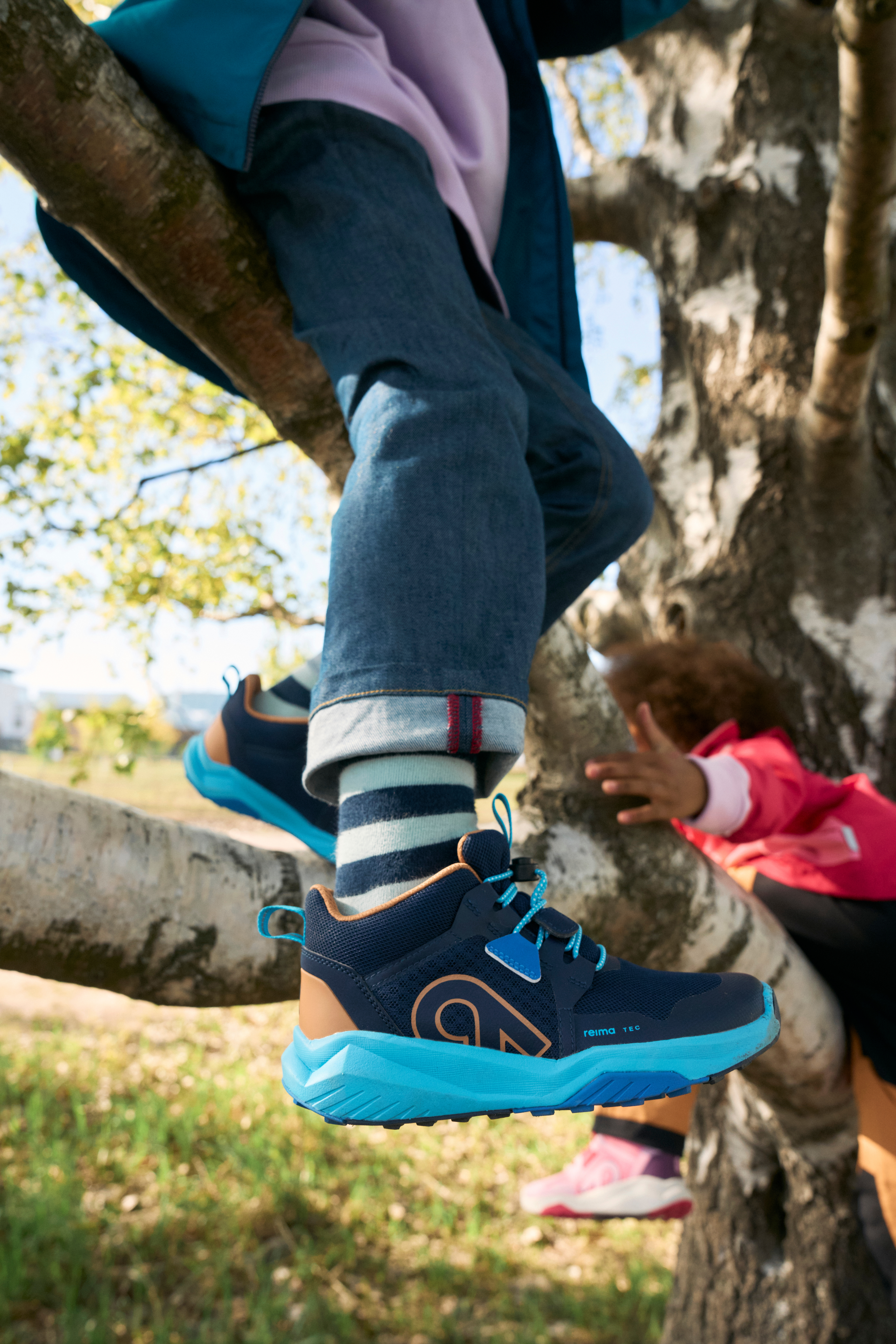 Reima Kiritin WP Sneakers, Navy, 31