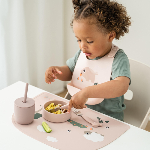 Done By Deer Tiny Farm Bordsunderlägg Silikon, Powder