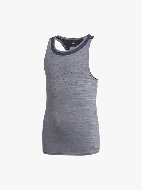 Adidas Girls Dotty Tank Träningslinne, Legend Ink