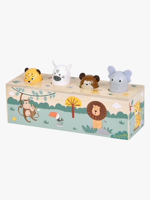 Small Foot Safari Pop-up Leksak Djur med Ljud