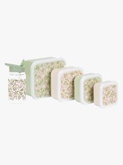 A Little Lovely Company Snack Box & Flaska, Blossoms Sage