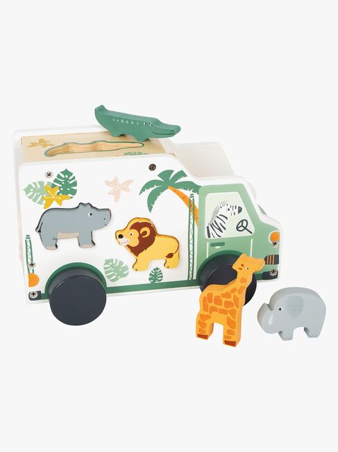 Small Foot Plocklåda Safaribil