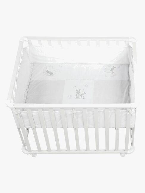 Roba Lekhage med Hjul, Fox & Bunny White
