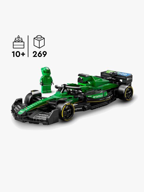LEGO Speed Champions 77245 Aston Martin Aramco F1 AMR24 racerbil