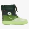 Viking Alv Paw Print Barefoot Gummistövlar, Light Green/Green