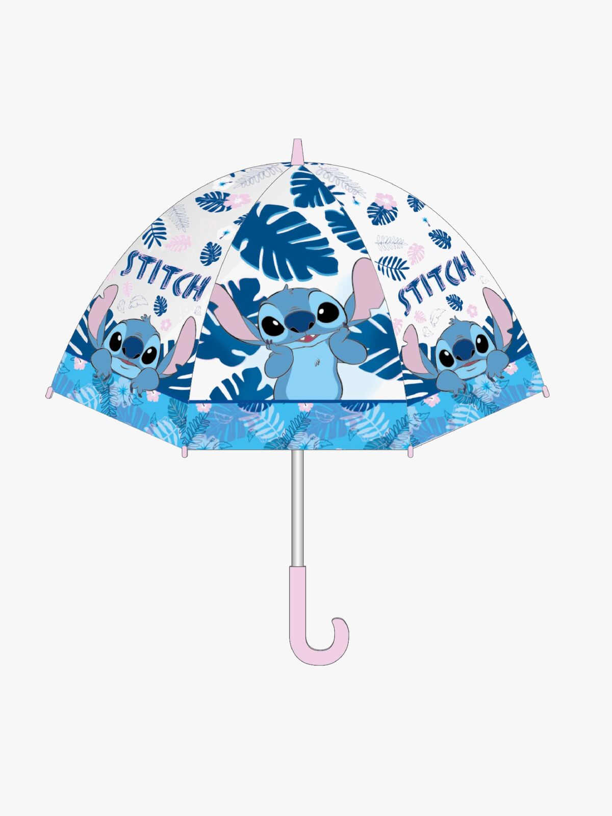 Disney Lilo & Stitch Paraply, Rosa/blå