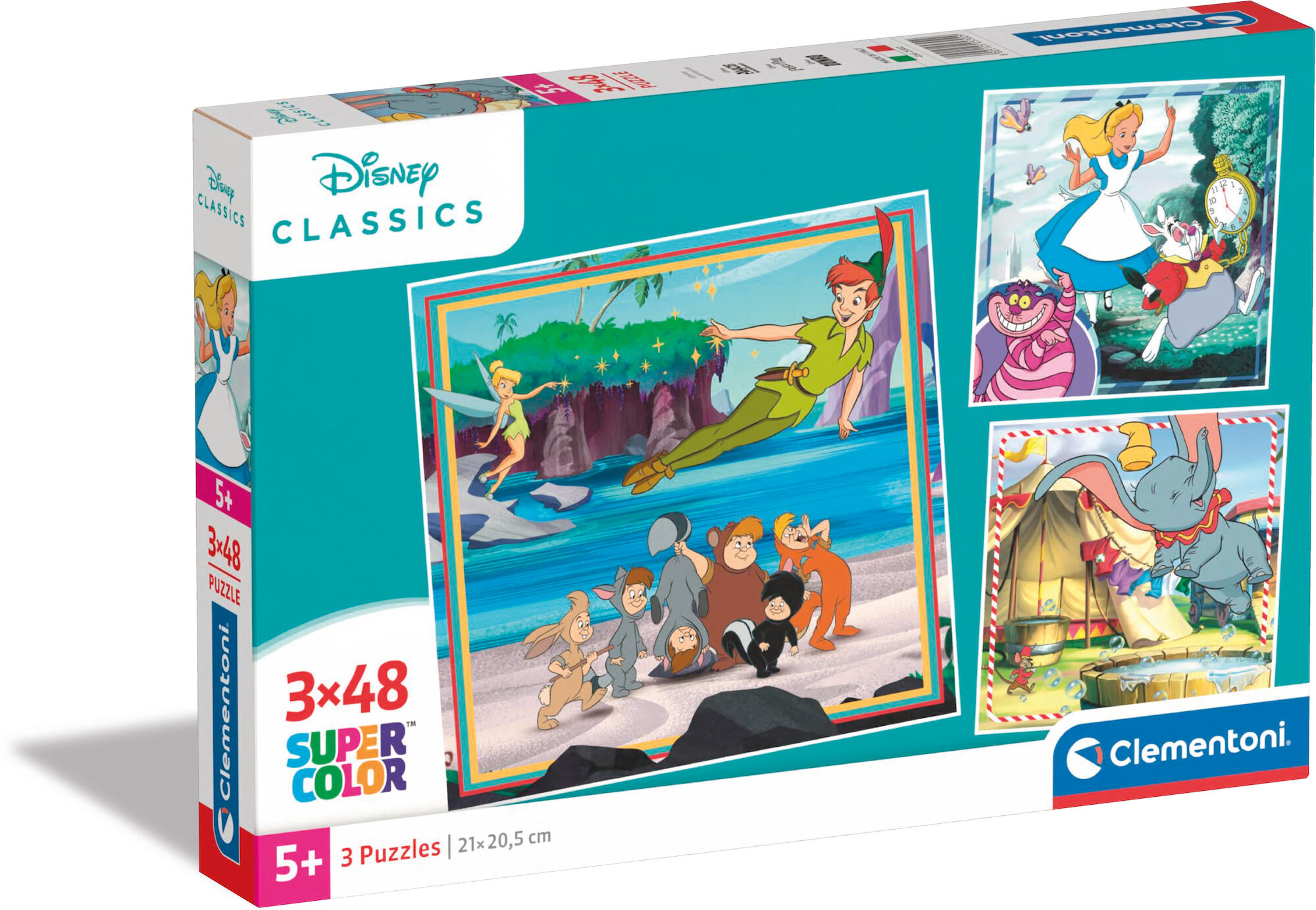 Clementoni Disney Classics Pussel 3×48 Bitar