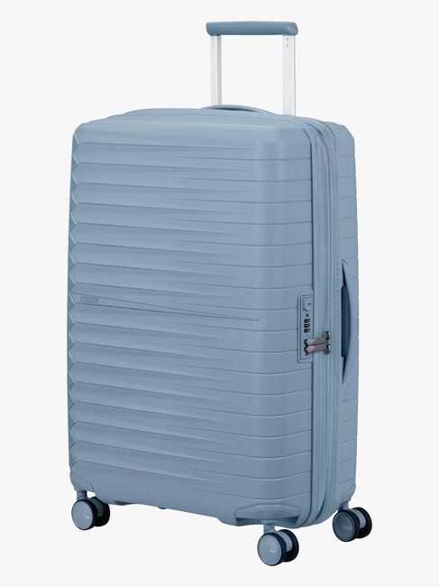 American Tourister FastForward Spinner Resväska 67-77L, Steel Blue