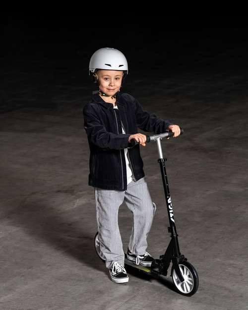 STIGA STR Sparkcykel Route 200-S, Svart/lime