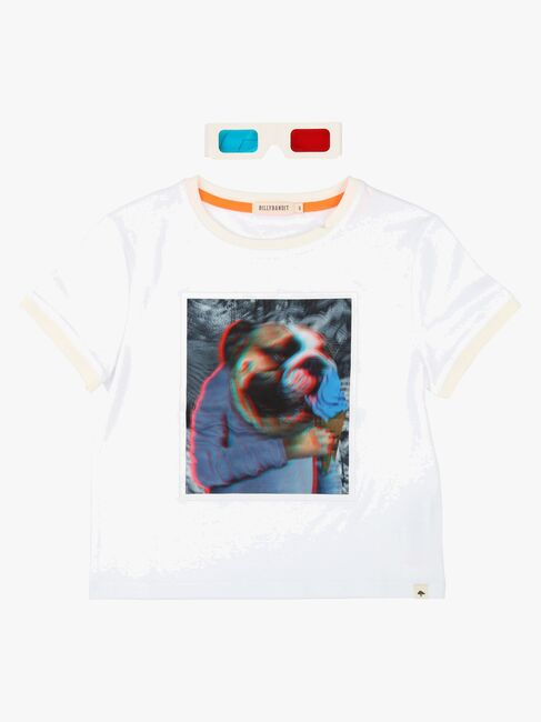 Billybandit T-Shirt & 3D-glasögon, White