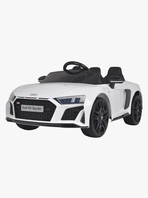 Audi R8 Spyder Elbil, Vit