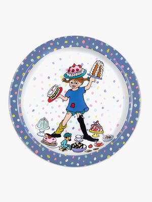 Pippi Geburtstag Teller, Blau