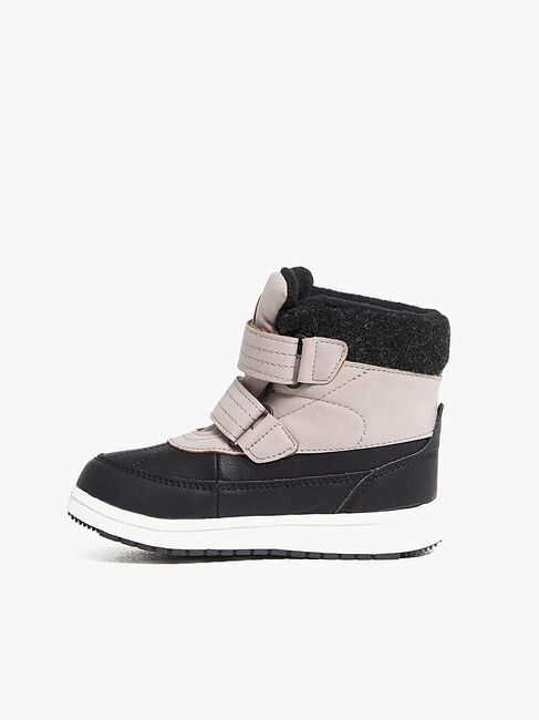 Nordbjørn Husky Vinterkängor, Black/Old Pink
