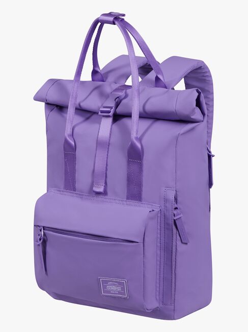 American Tourister Urban Groove City Puff Ryggsäck 17L, Purple Pulse