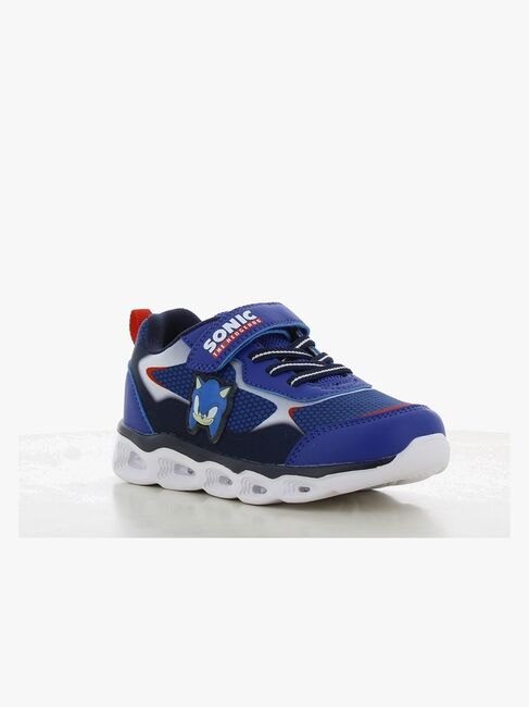 Sonic  Blinkande Sneakers, Cobalt Blue/Navy