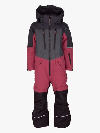 Lindberg Alpine Overall, Black/Cerise
