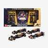 Bburago F1 Red Bull Racing Max Verstappen World Champion Bilset 1:43 4-Pack