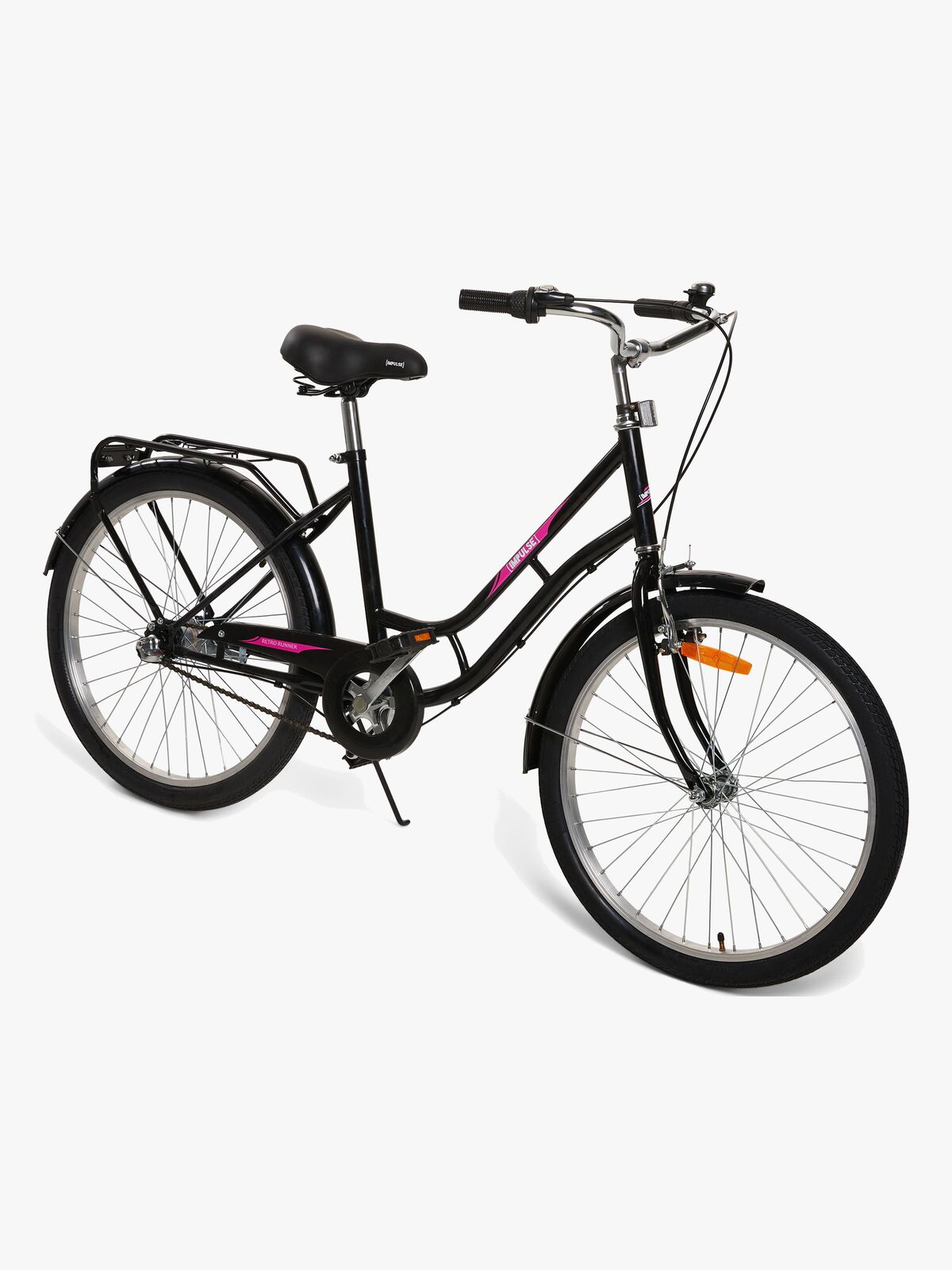 Impulse Autumn Barncykel 24 tum, Svart