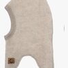 Mikk-Line Balaklava Merinoull, Melange Offwhite