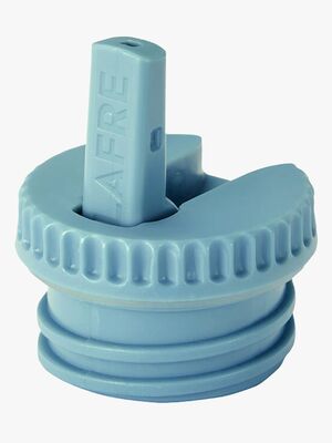 Blafre Kork med Drickpip till Stålflaska, Blågrön