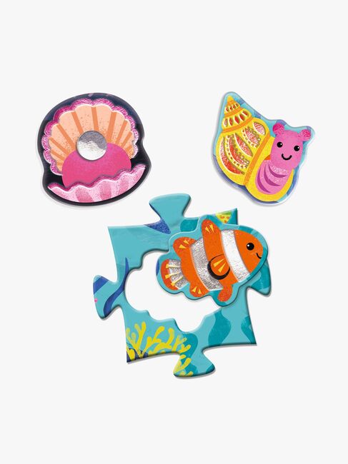 Djeco Pussel Tactilo Sea 2-i-1