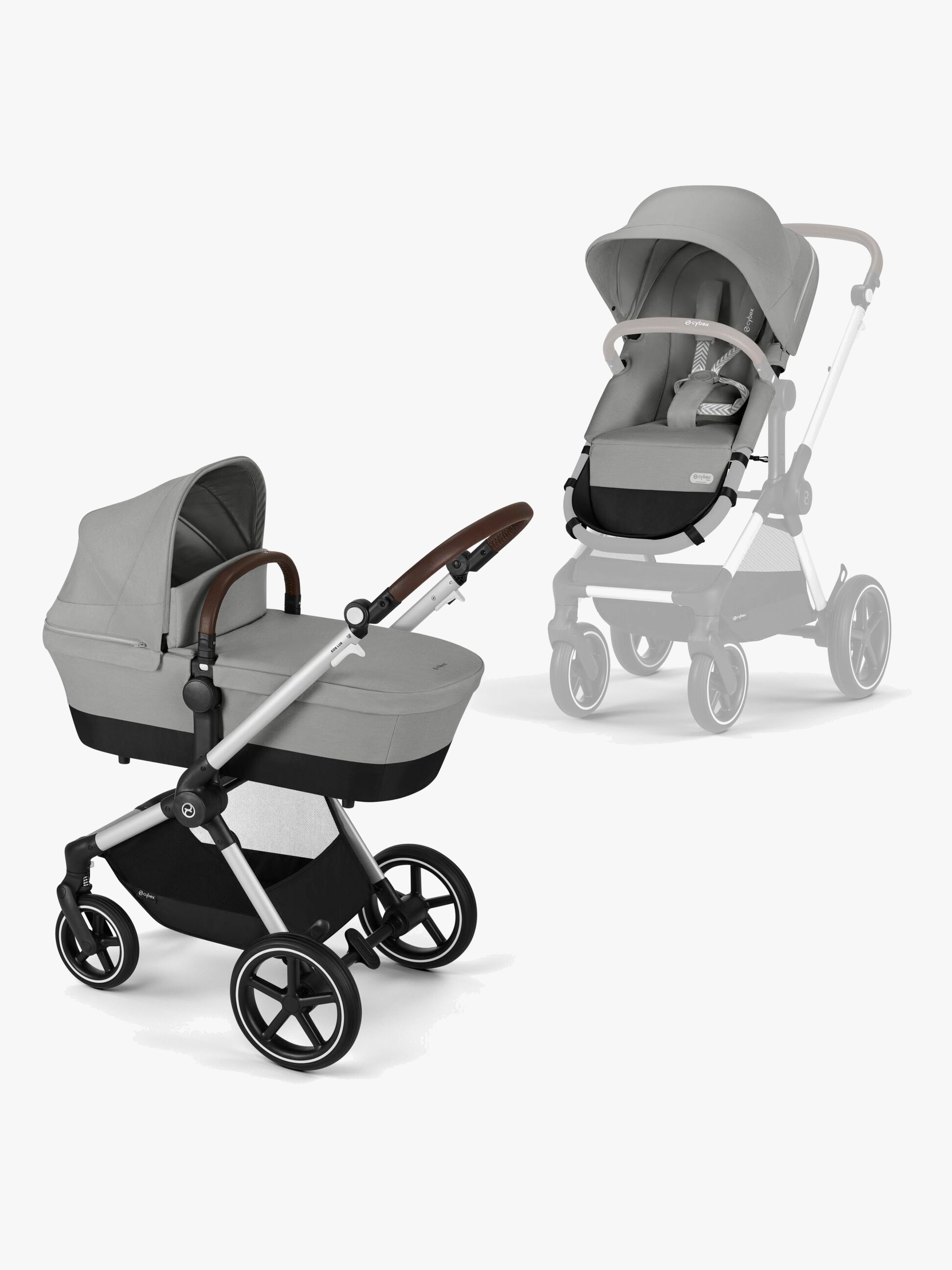 Cybex Eos Lux Duovagn Stone Grey