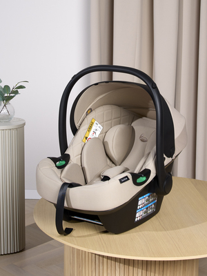 Beemoo Route I-Size Babyschale, Beige