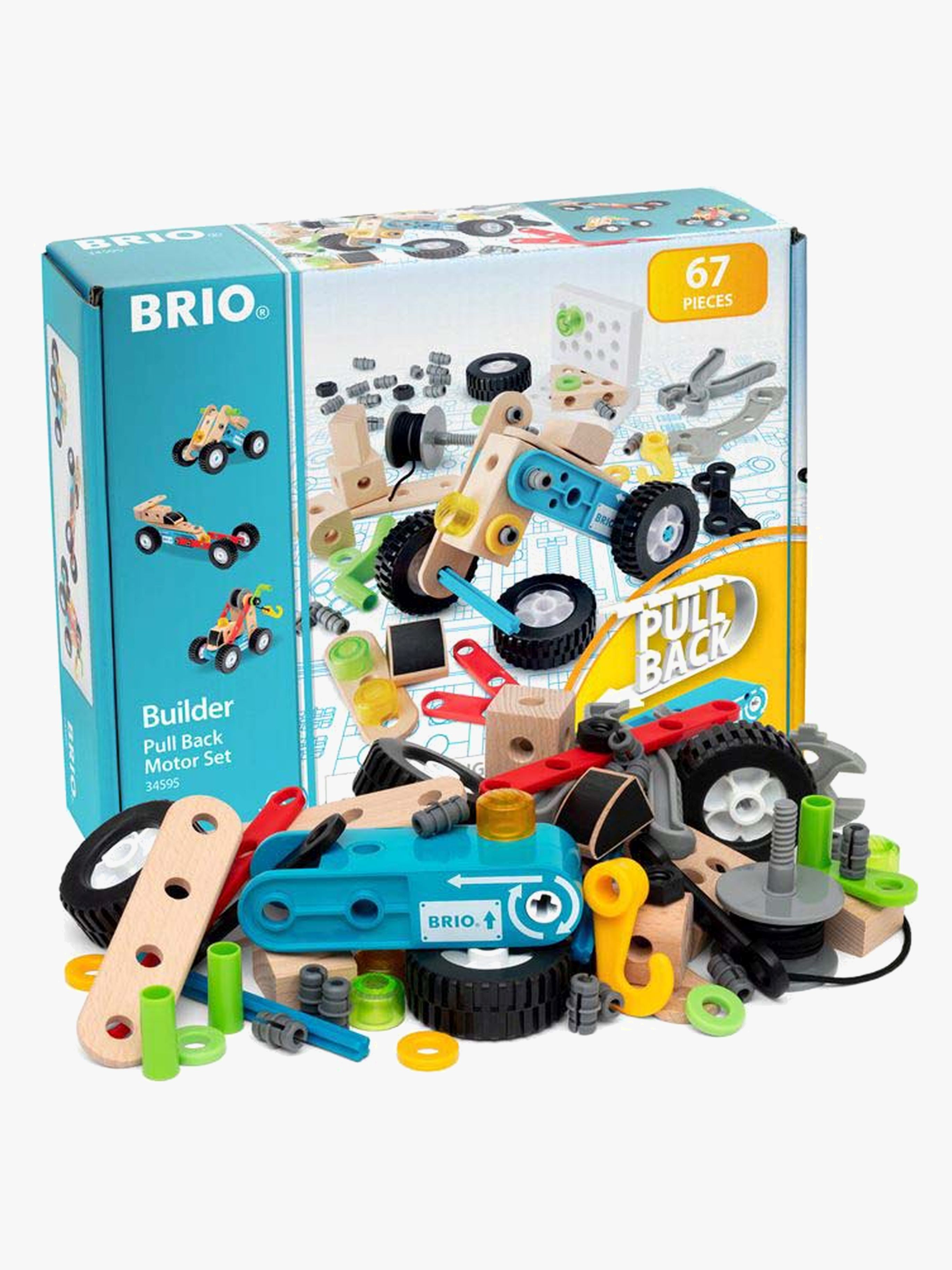 BRIO 34595 Pull Back Motor Set