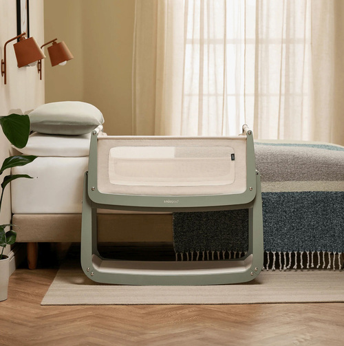 Snüz SnuzPod 5 Bedside Crib, Sage