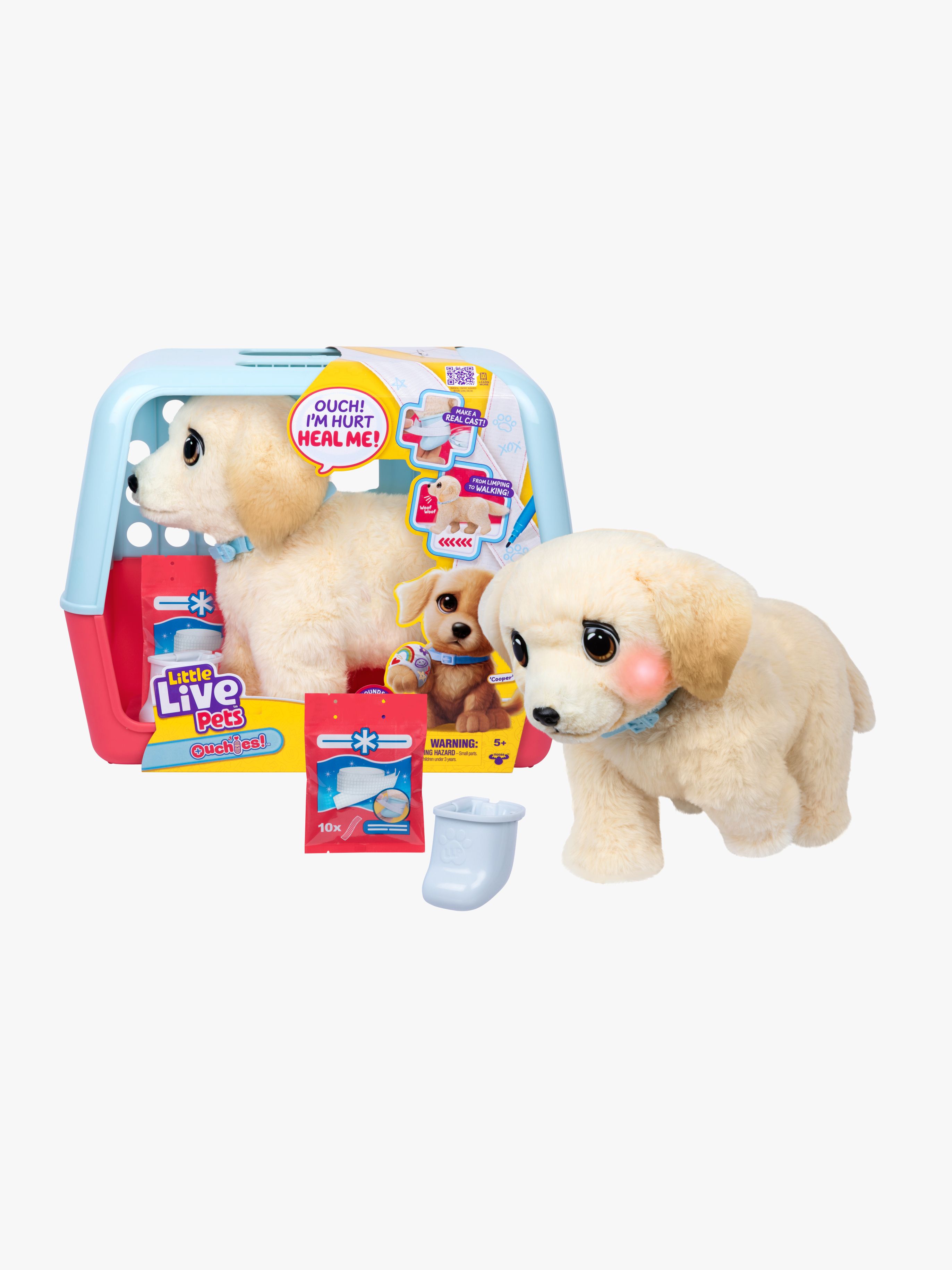 Little Live Pets Interaktivt Gosedjur Ouchies