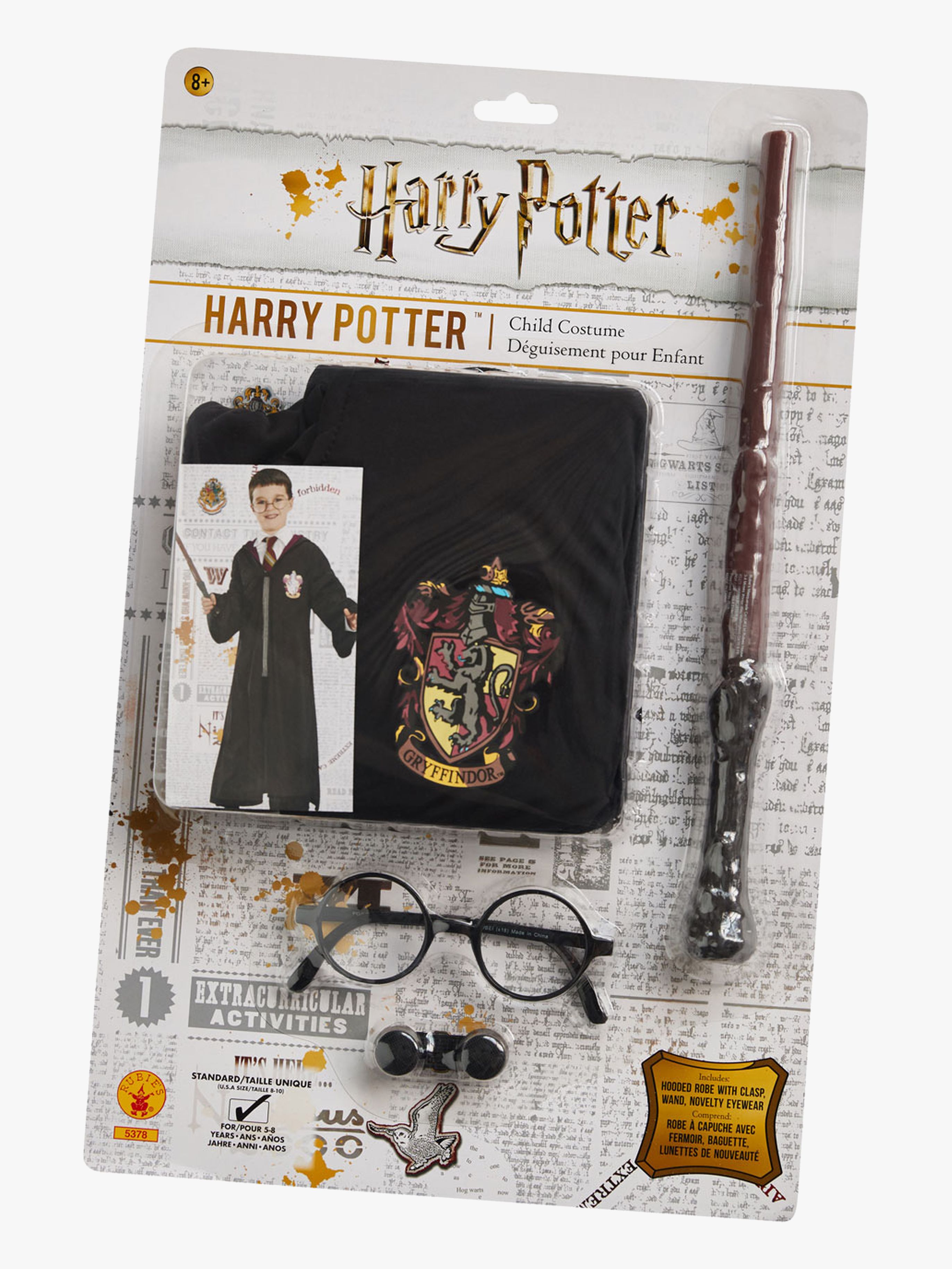 Harry Potter Utklädnad Set 5-6 år