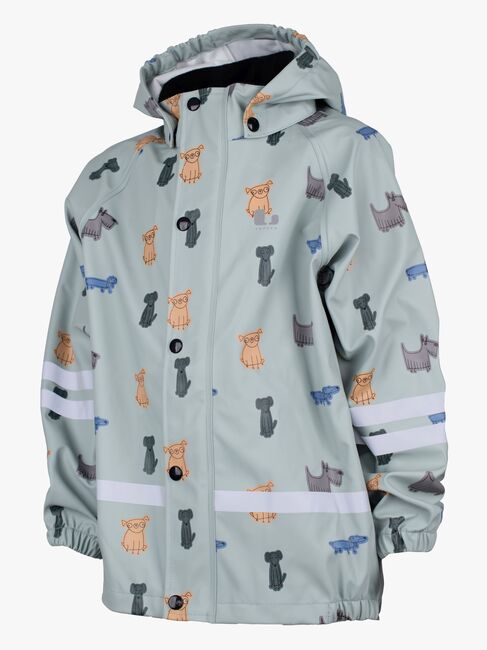 Lindberg Vattholma Regnställ, Grön/Grå