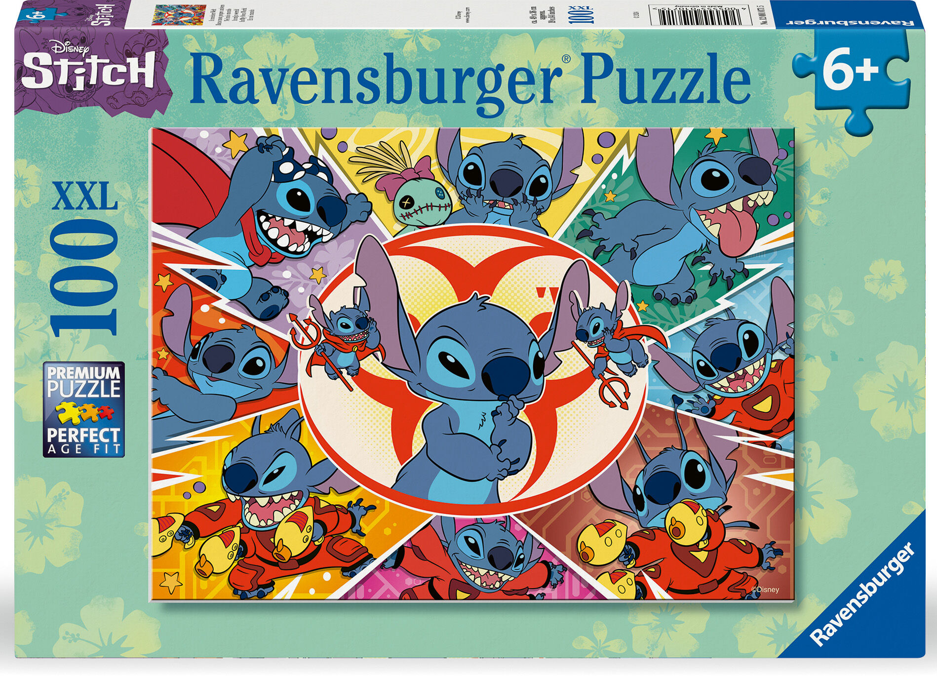 Ravensburger Disney Stitch XXL Pussel 100 Bitar