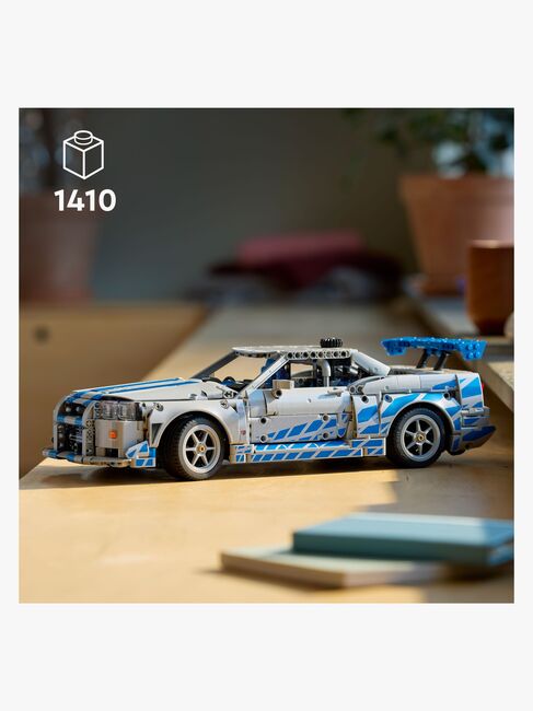 LEGO Technic 42210 2 Fast 2 Furious Nissan Skyline GT-R R34 bil