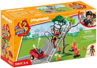 Playmobil 70917 Duck On Call Fire Rescue Action: Cat Rescue
