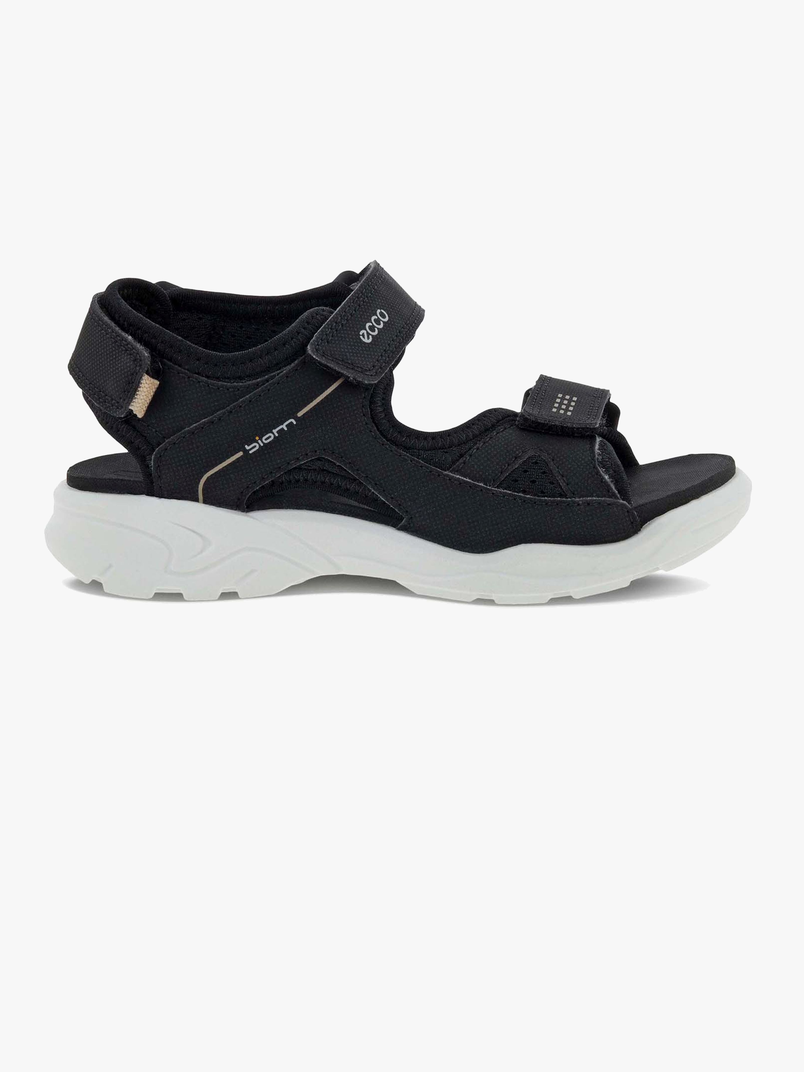 ECCO Biom Raft JR Sandaler, Svart, 37