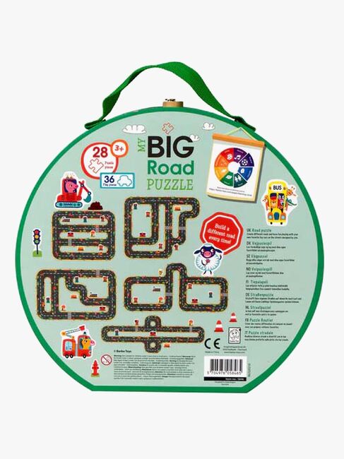 Barbo Toys  Min Stora Pussel Väg 200 Bitar