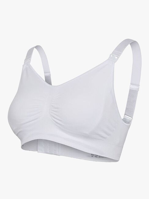 Carriwell Vadderad Gravid- och Amnings-BH, Vit