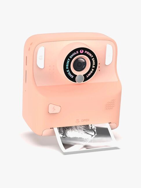 MOB Pixiprint Instantkamera med Spel, Rosa