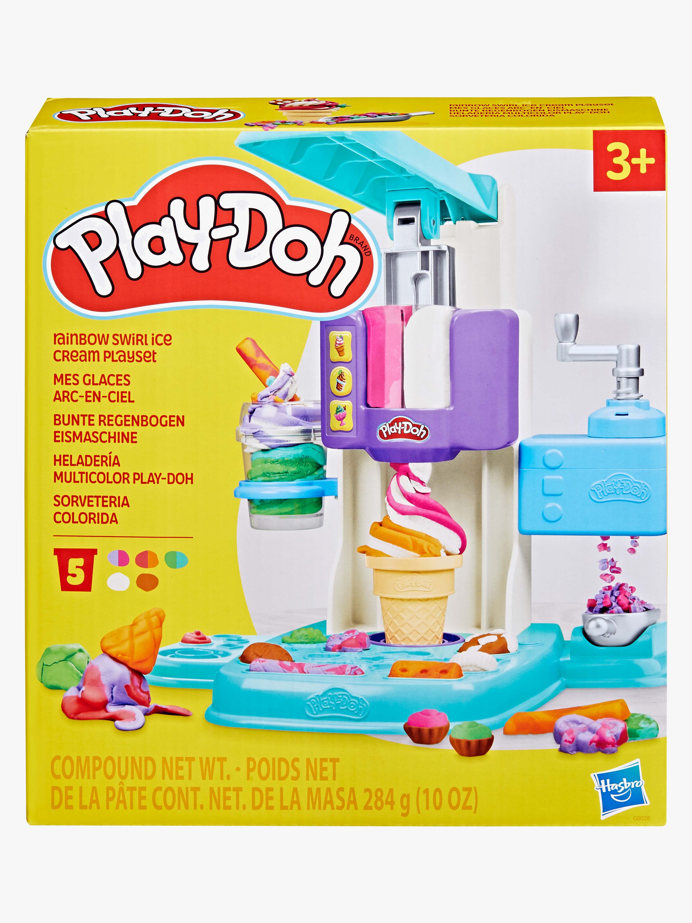 Play-Doh Leklera Rainbow Swirl Glass