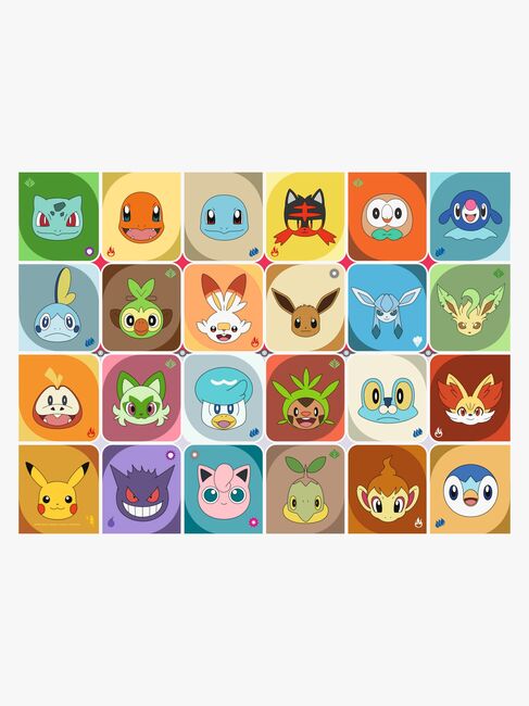 Ravensburger Pokémon Pussel Multicharacter 100 Bitar