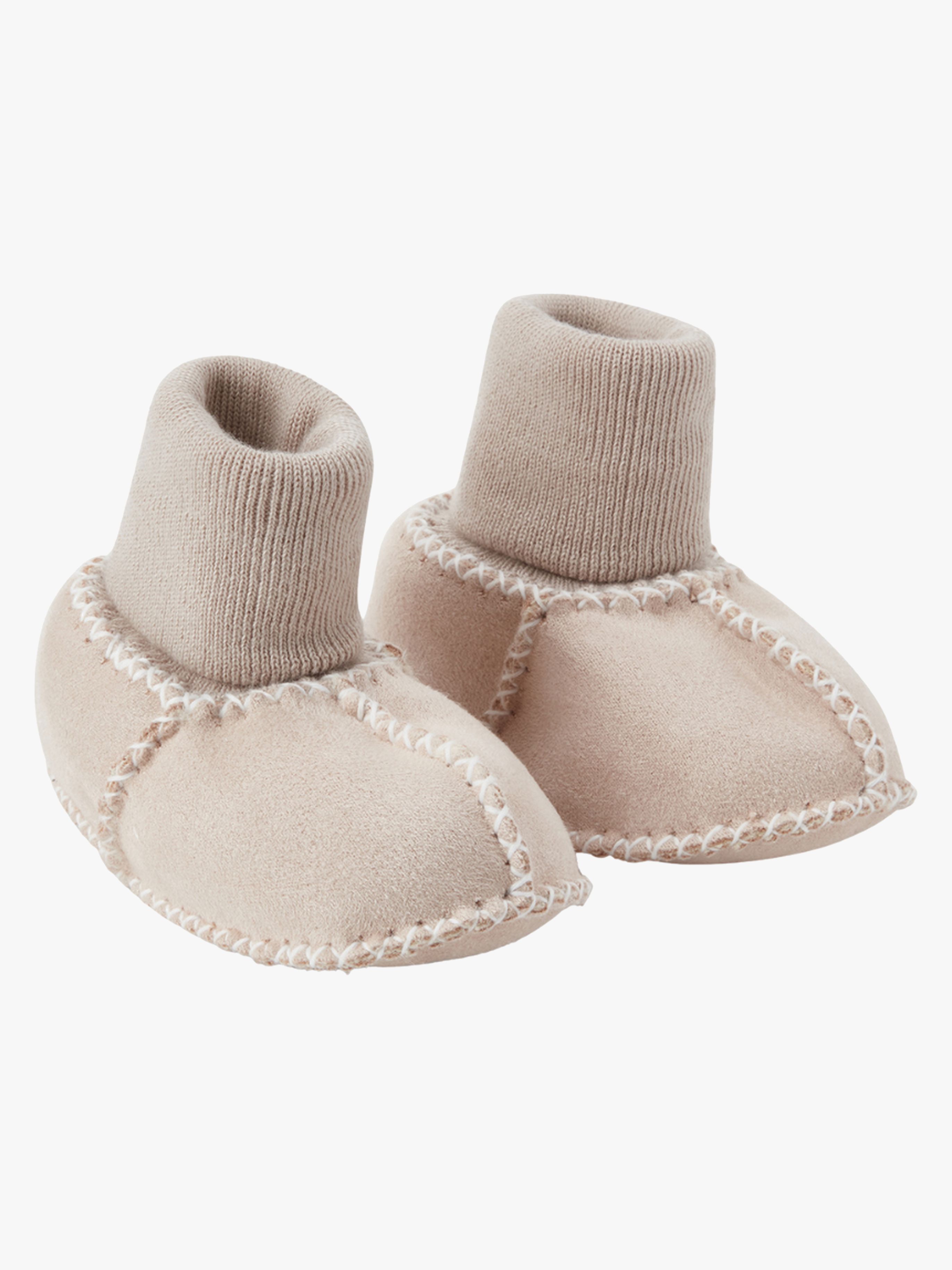 BabyMocs Cosy Mocs Tossor, Beige, 6-12 mån