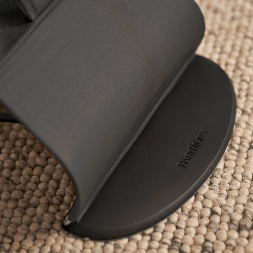 BabyBjörn Balance Soft Babysitter Vävd/Jersey, Mörkgrå