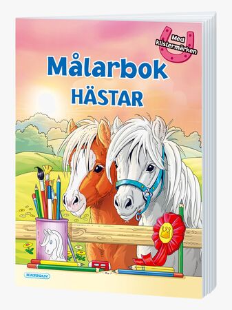 Egmont Kärnan Målarbok Hästar
