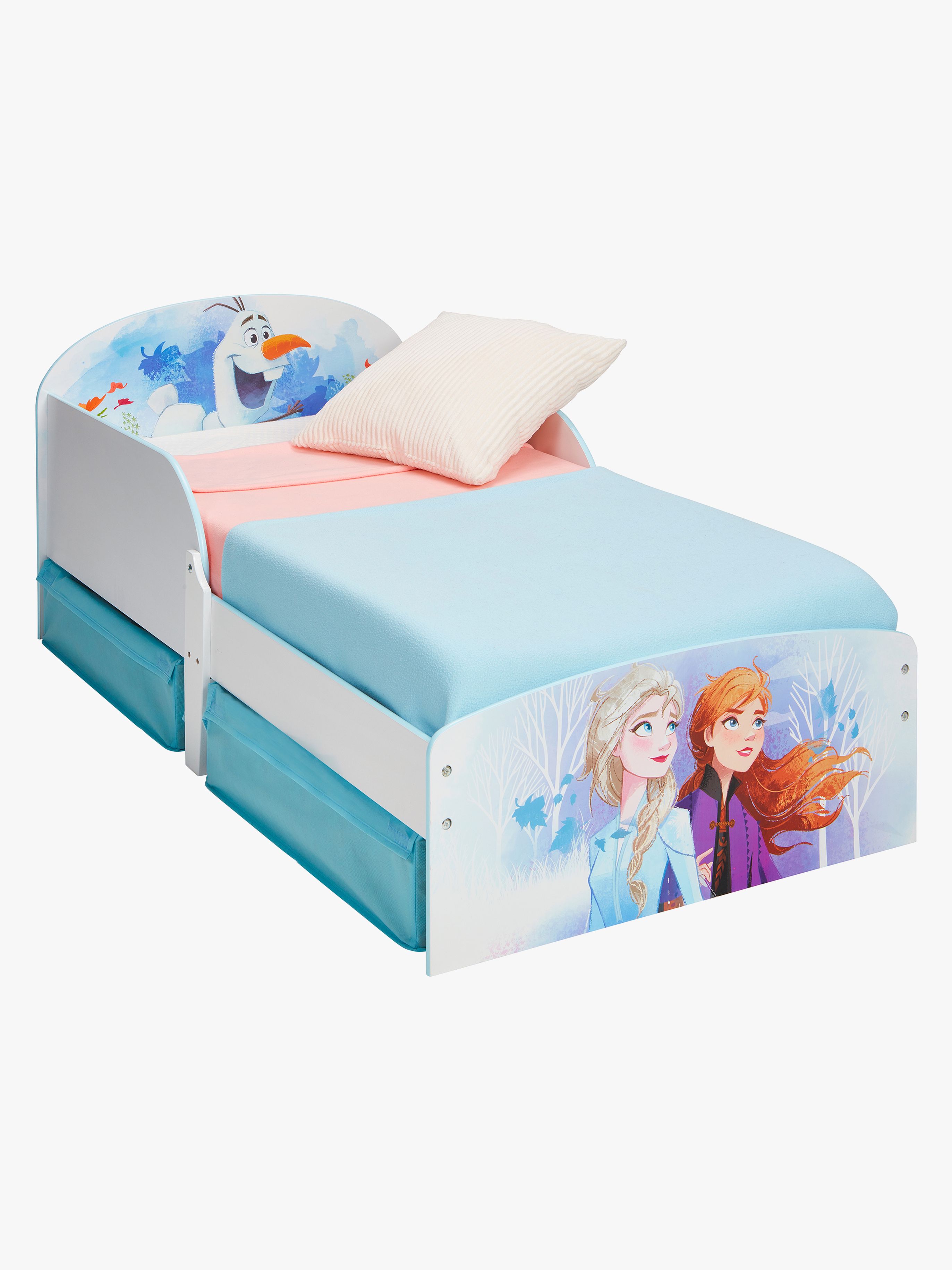 Disney Frozen Juniorsäng med Förvaring Förvaring Barnrum Barnsäng Juniorsäng